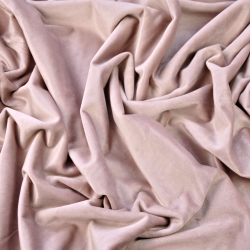 Samtvorhang - schmutzig rosa  