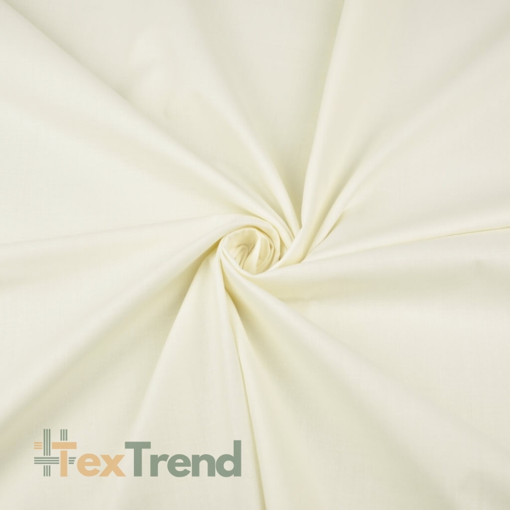 Baumwolle 100% einfarbig ecru 220 cm (KR)  