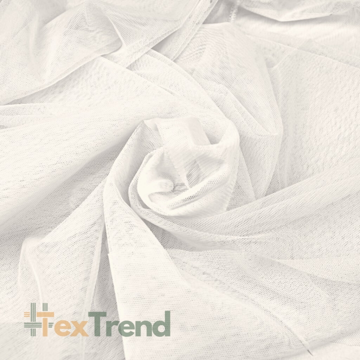 Weicher Tüll für Bekleidung - Ecru  