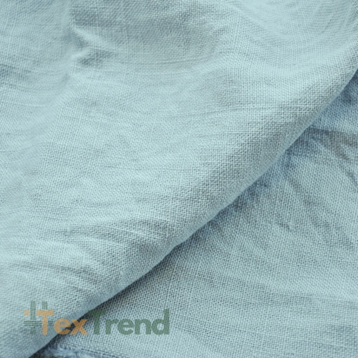 Leinen Vorhangstoff - 340g - 140cm - mintgrün  