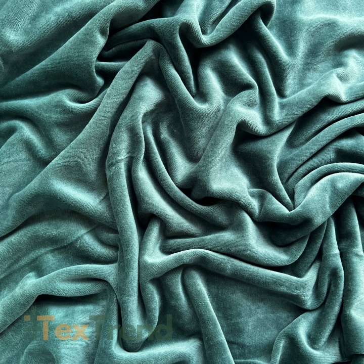 Baumwollvelours - Salbei (Laurel)  