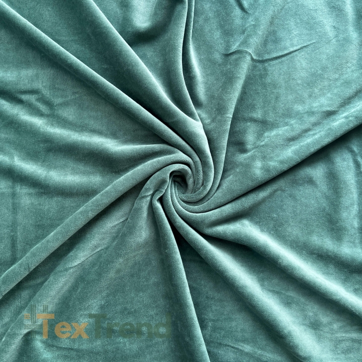 Baumwollvelours - Salbei (Laurel)  