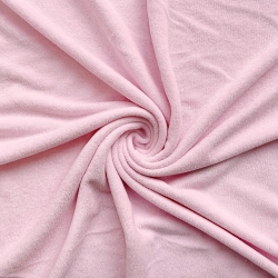 Frottee-Jersey hellrosa  