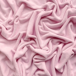 Frottee-Jersey hellrosa  