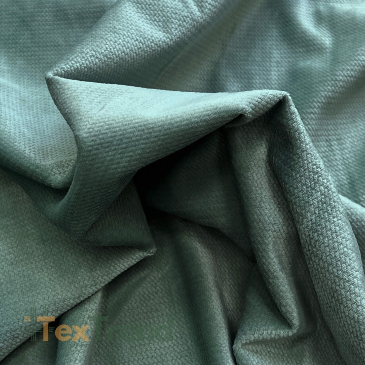 Velours glatt Lorbeerblatt  