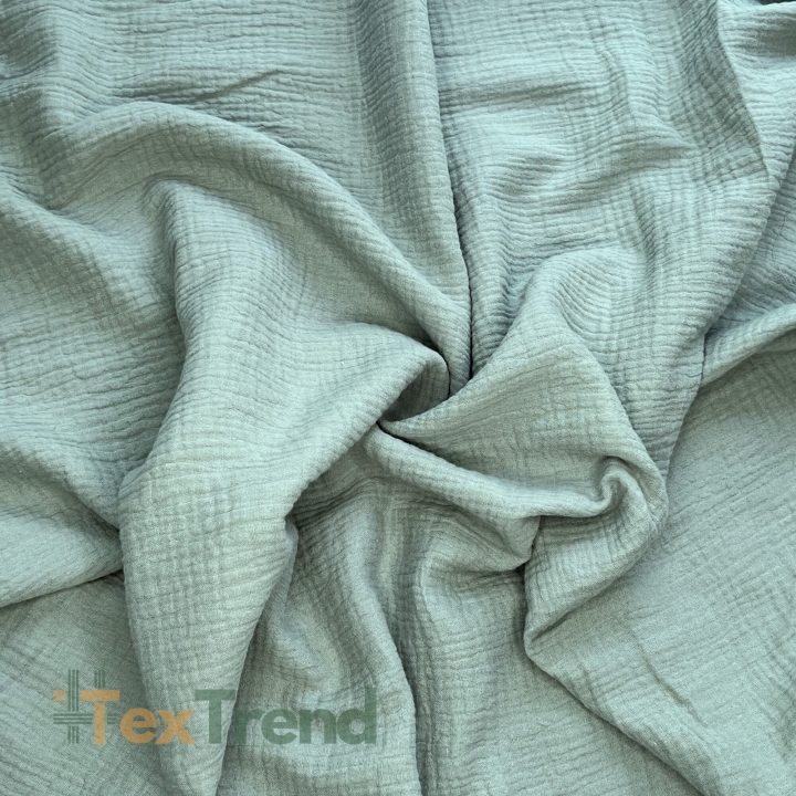 Musselin double gauze Salbei (Salvia)  