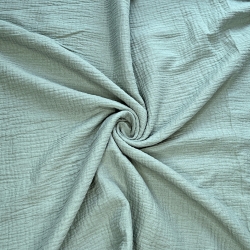 Musselin double gauze Salbei (Salvia)  