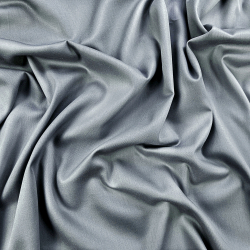 Premium-Satin grau 225cm (sanforisiert)  