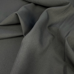 Panama Stretch Stoff grau  