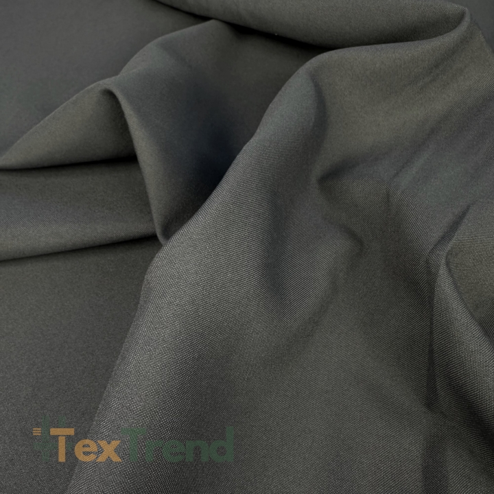 Panama Stretch Stoff grau  