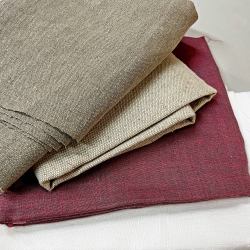 Leinenstoffe MIX Reste, Endstücke - 1kg  