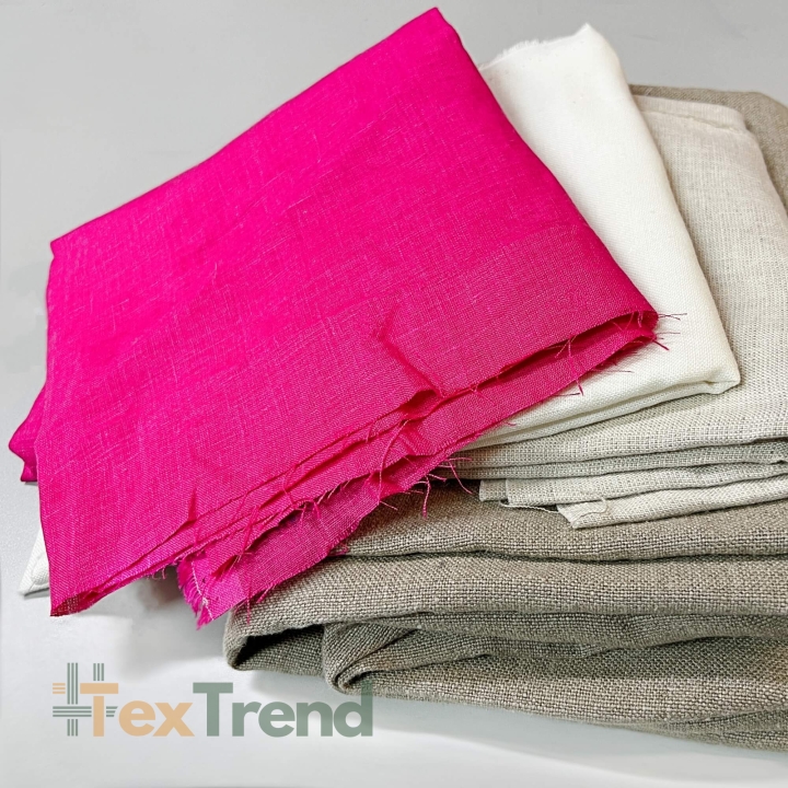 Leinenstoffe MIX Reste, Endstücke - 1kg  