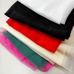 Dekoratives Chiffon MIX Reste, Endstücke - 0,5kg  