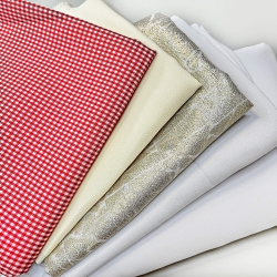 Tischdeckenstoff fleckenresistent MIX Reste, Endstücke - 1kg  