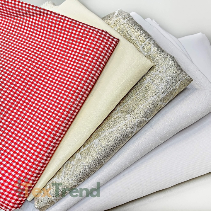 Tischdeckenstoff fleckenresistent MIX Reste, Endstücke - 1kg