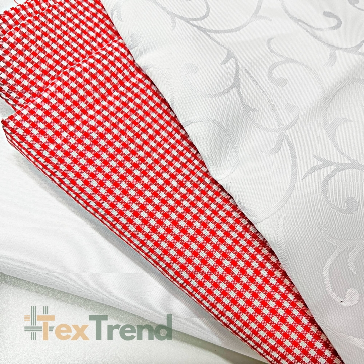 Tischdeckenstoff fleckenresistent MIX Reste, Endstücke - 1kg  