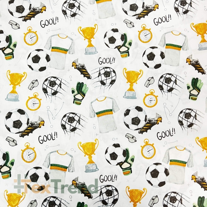 Baumwolle 100% Fußball Meisterpokal  