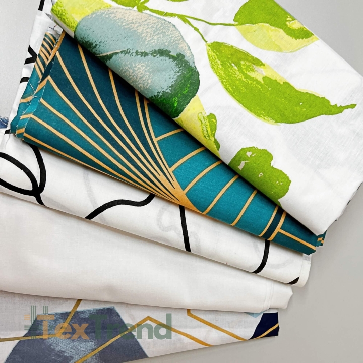 Baumwollstoffe 220cm, MIX Reste, Endstücke - 1kg  