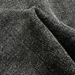 Leinen Dekostoff - 580g - 140cm - graphitfarben  