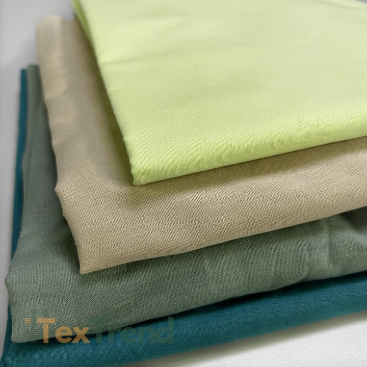 Baumwollstoffe einfarbig 220cm MIX Reste, Endstücke - 1kg  