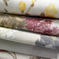 Canvas Vorhangmuster MIX Reste, Endstücke - 1kg  