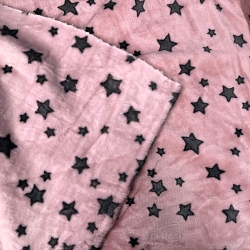 Polar plus graue Sterne auf rosa Hintergrund  