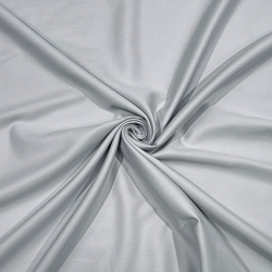 Premium Baumwollsatin - grau