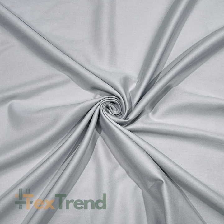 Premium Baumwollsatin - grau  