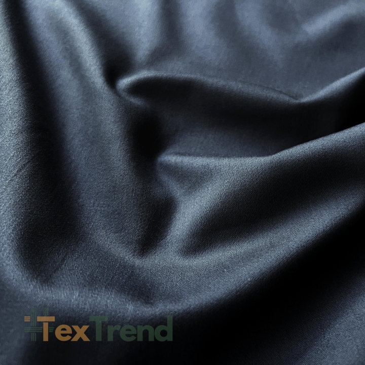 Premium Baumwollsatin - graphit  