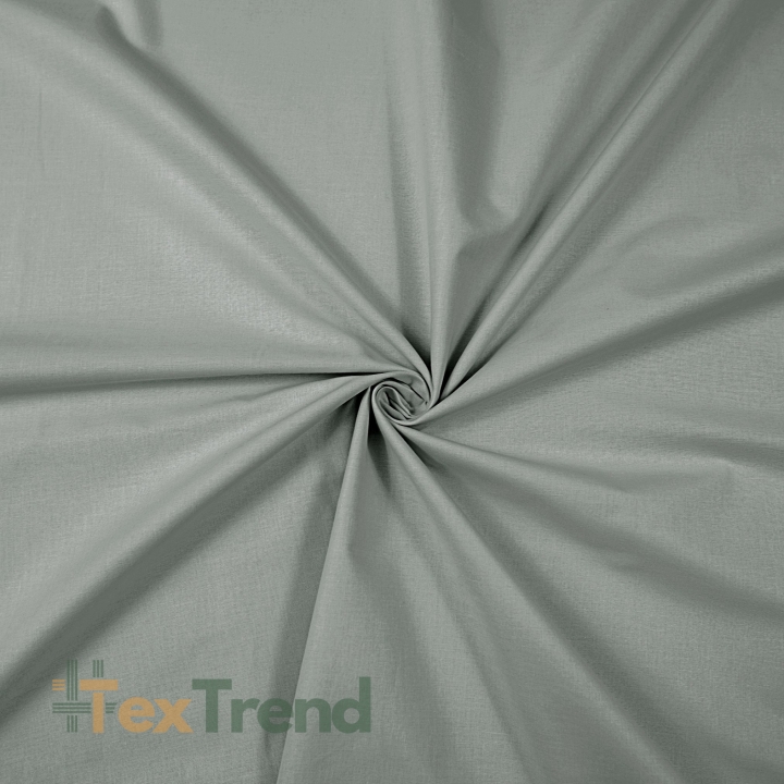 Baumwolle 100% einfarbig grau (KR)  