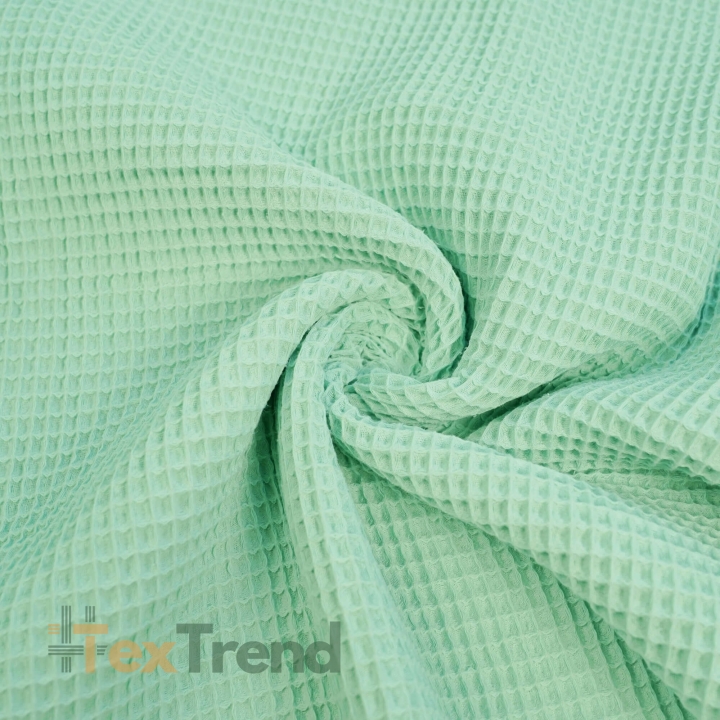 Baumwoll-Waffel - Minze (Mint)  