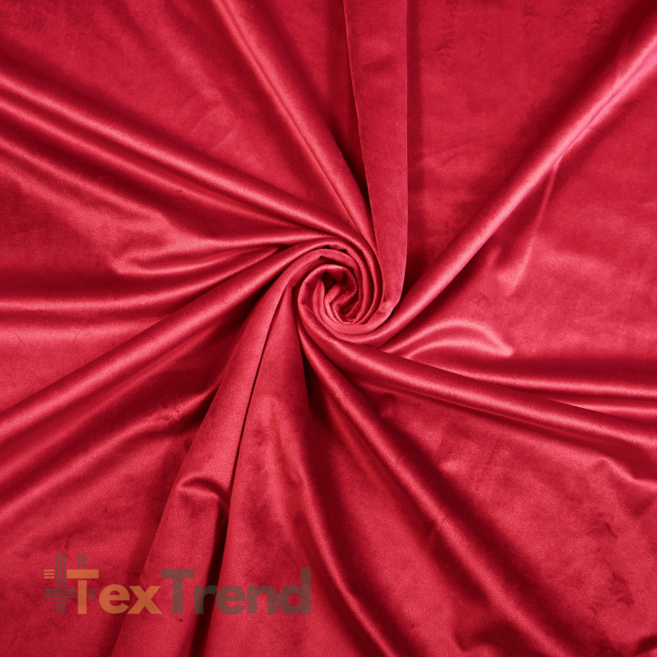 Vorhangsamet - sanftes Karmin 220g