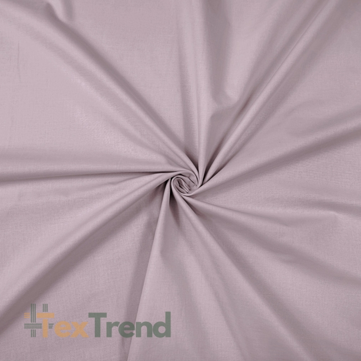 Baumwolle 100% einfarbig puderrosa (Powder pink) - 220cm (DT)  