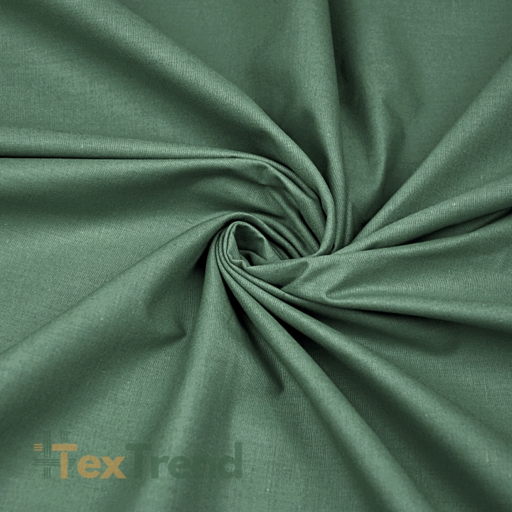 Baumwolle 100% einfarbig grün (Green) - 220cm (DT)  