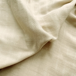Beige Baumwoll-Musselin  