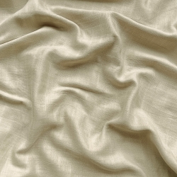 Beige Baumwoll-Musselin  