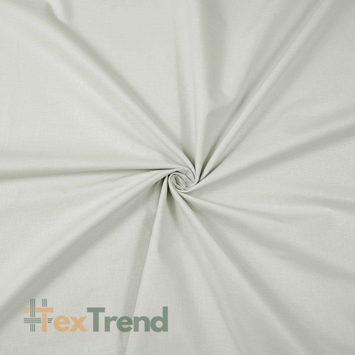 Baumwolle 100% einfarbig hellgrau (KR)  