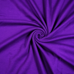 Interlock-Jersey einfarbig lila  