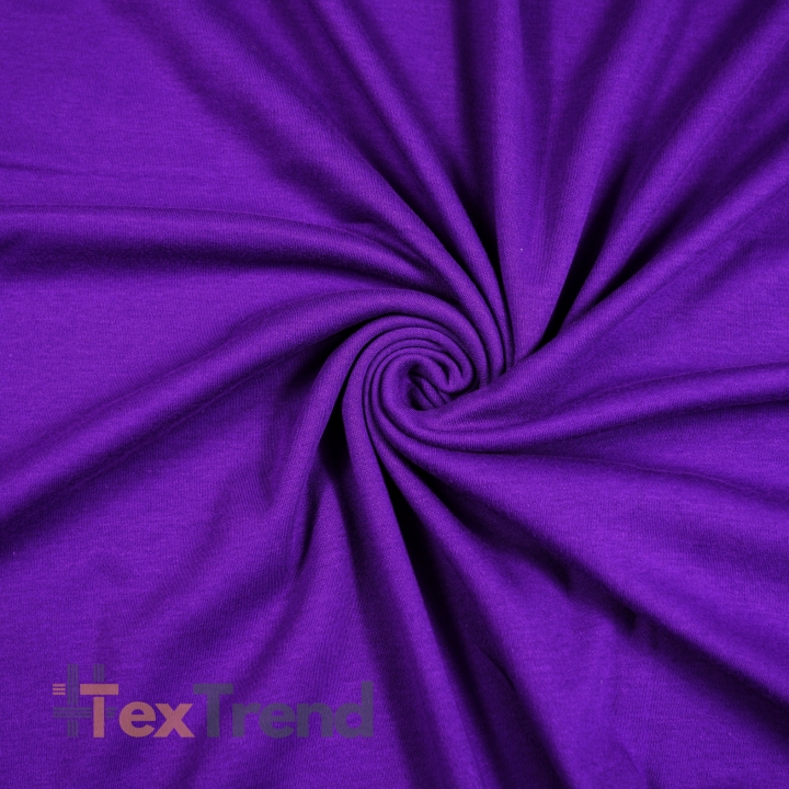 Interlock-Jersey einfarbig lila  