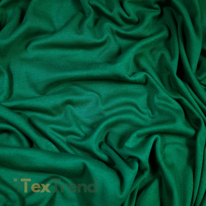 Interlock-Jersey einfarbig flaschengrün  