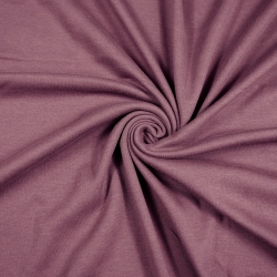 Interlock-Jersey einfarbig retro rosa  