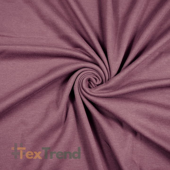 Interlock-Jersey einfarbig retro rosa  