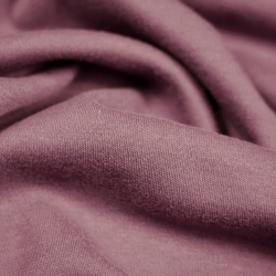 Interlock-Jersey einfarbig retro rosa  