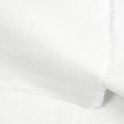 Leinen 100% Tischdecken - 245g - weiß  