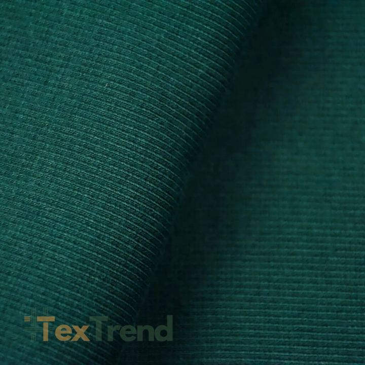 Rippstrick (Bündchen) - flaschengrün  