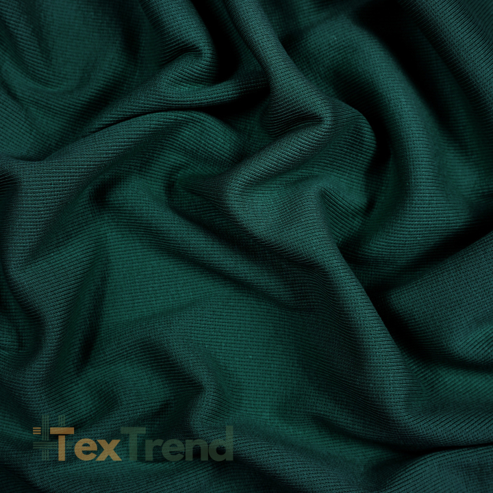 Rippstrick (Bündchen) - flaschengrün  