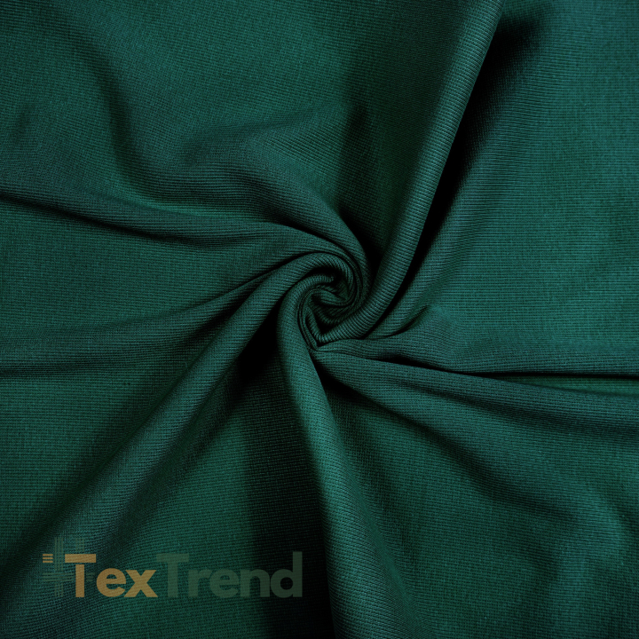 Rippstrick (Bündchen) - flaschengrün  