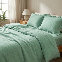 Muslin Double Gauze salbeigrün (Jadeite)  