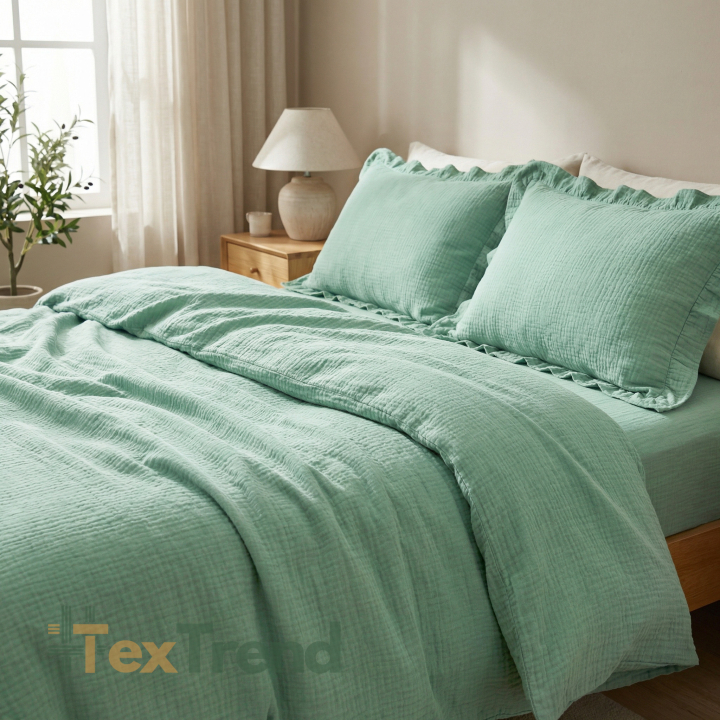 Muslin Double Gauze salbeigrün (Jadeite)  