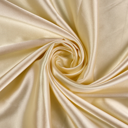 Kleidungsstoff Satin mit Lycra - Gold 24
